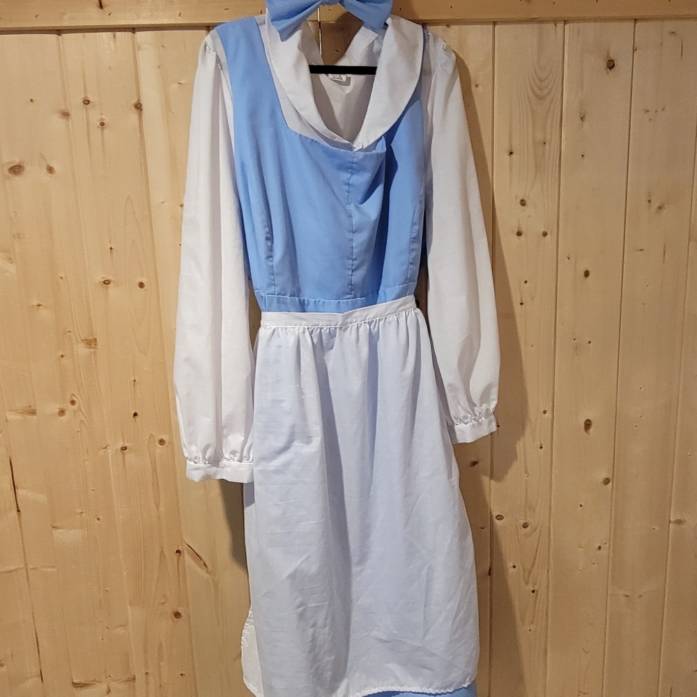Belle Blue Dress Costume for Plus Size Women from Disney's Beauty and the Beast
